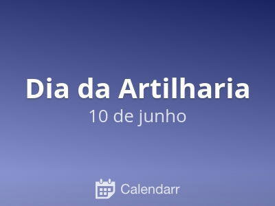 Dia da Artilharia