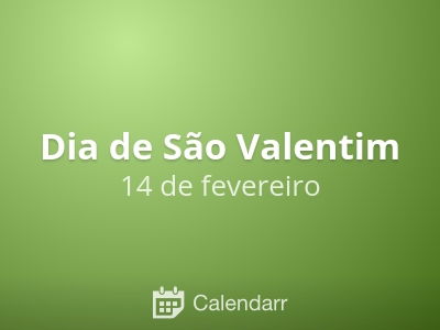 Dia de São Valentim