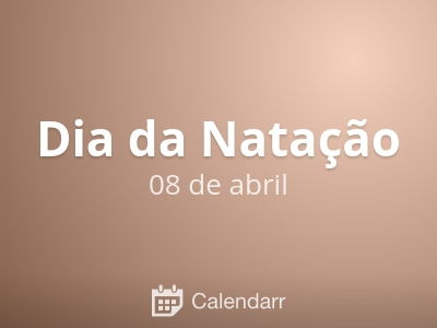 Dia da Natação