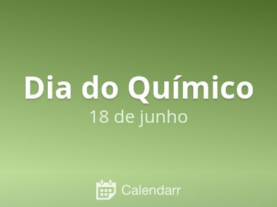 Dia do Químico