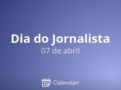 Dia do Jornalista