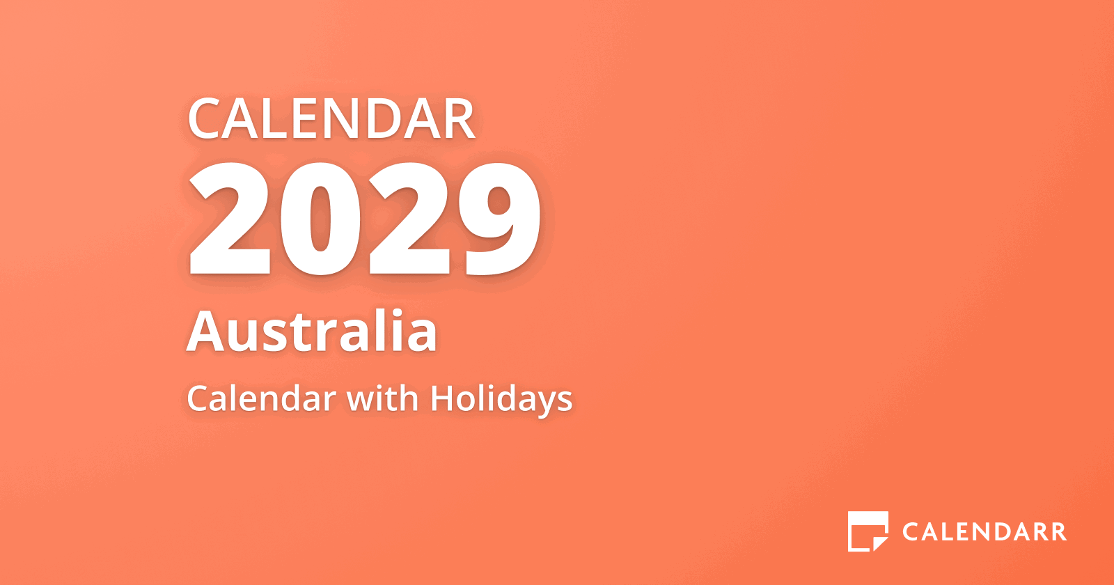 2029 Calendar (All Holidays and Celebrations of 2029) Calendarr