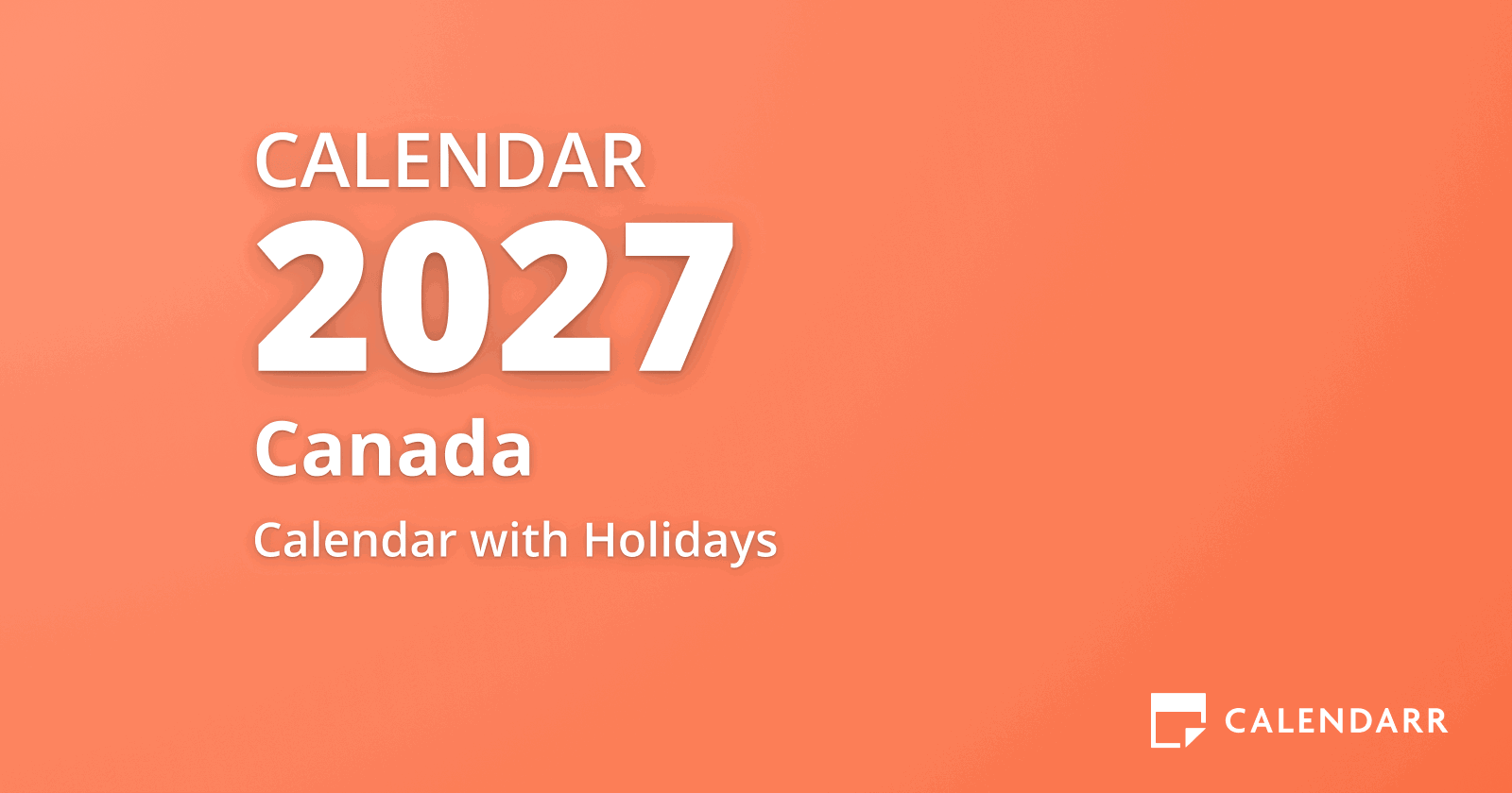 2027 Calendar (All Holidays and Celebrations of 2027) - Calendarr