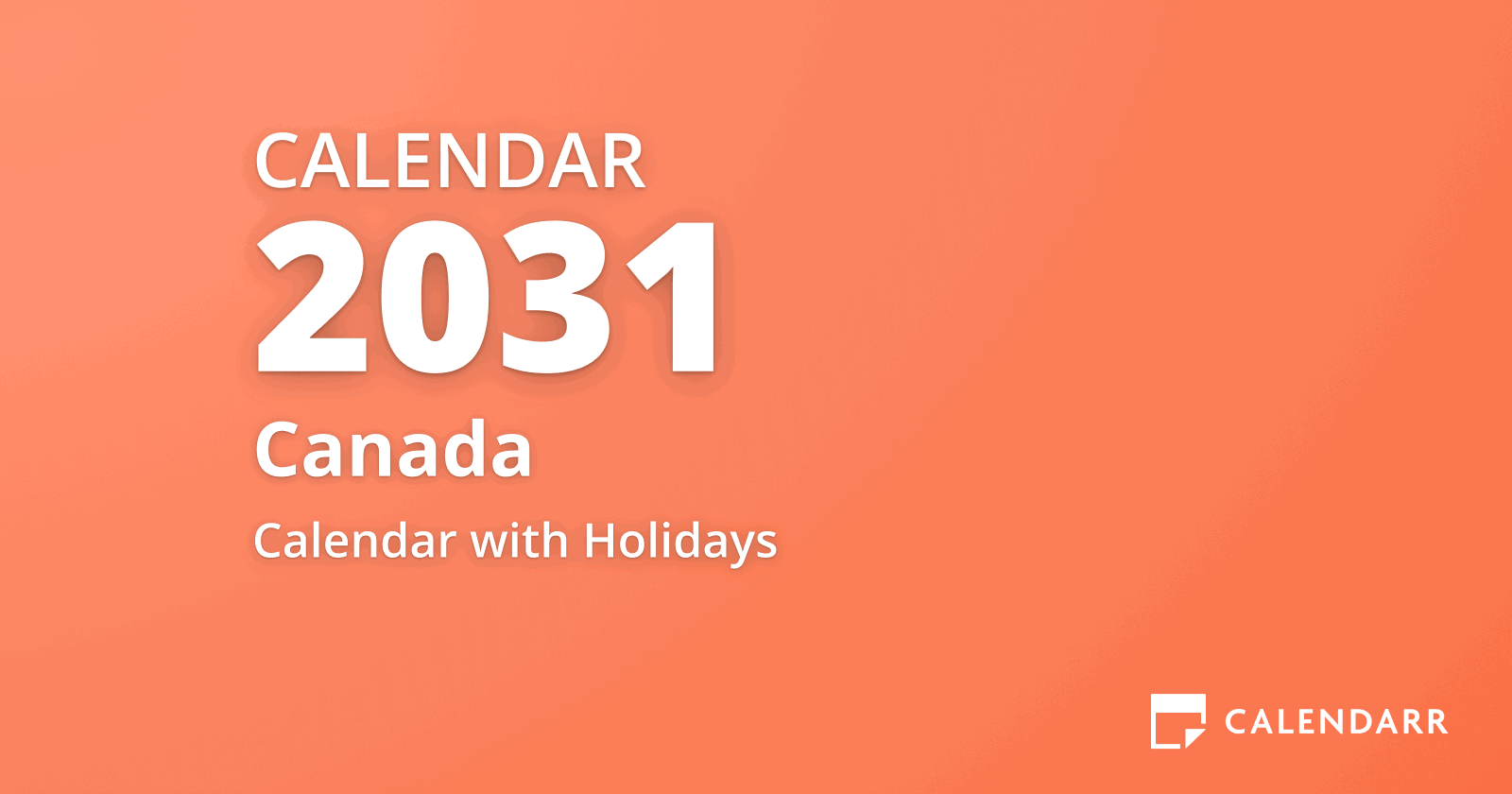 October 2031 Calendar Of Canada October 2031 Holidays And Celebrations