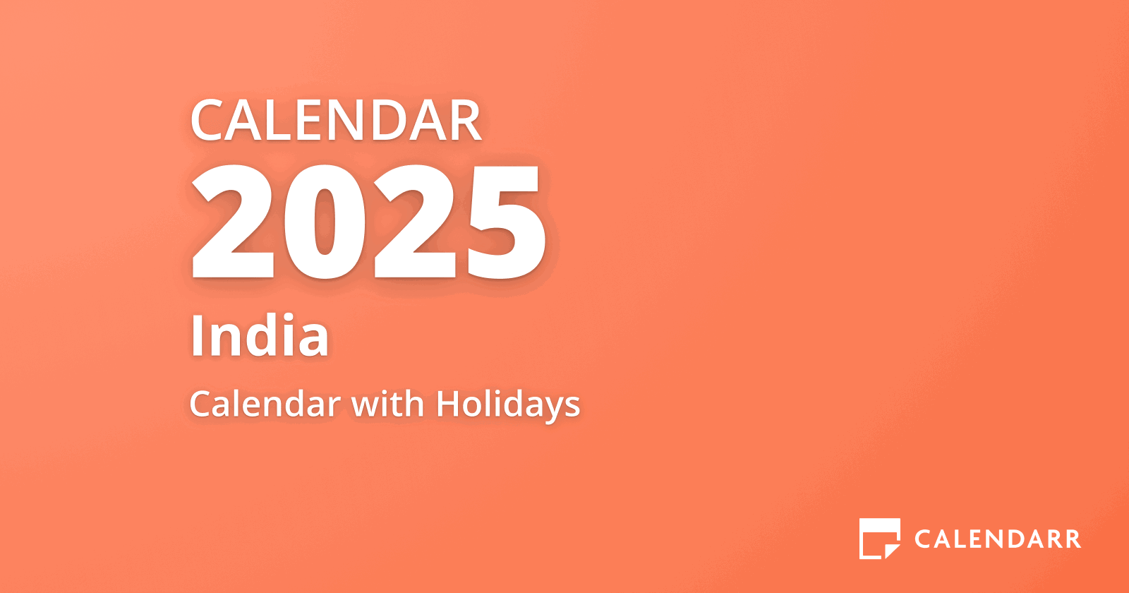 November 2025 – January 2025 Calendar With Holidays India