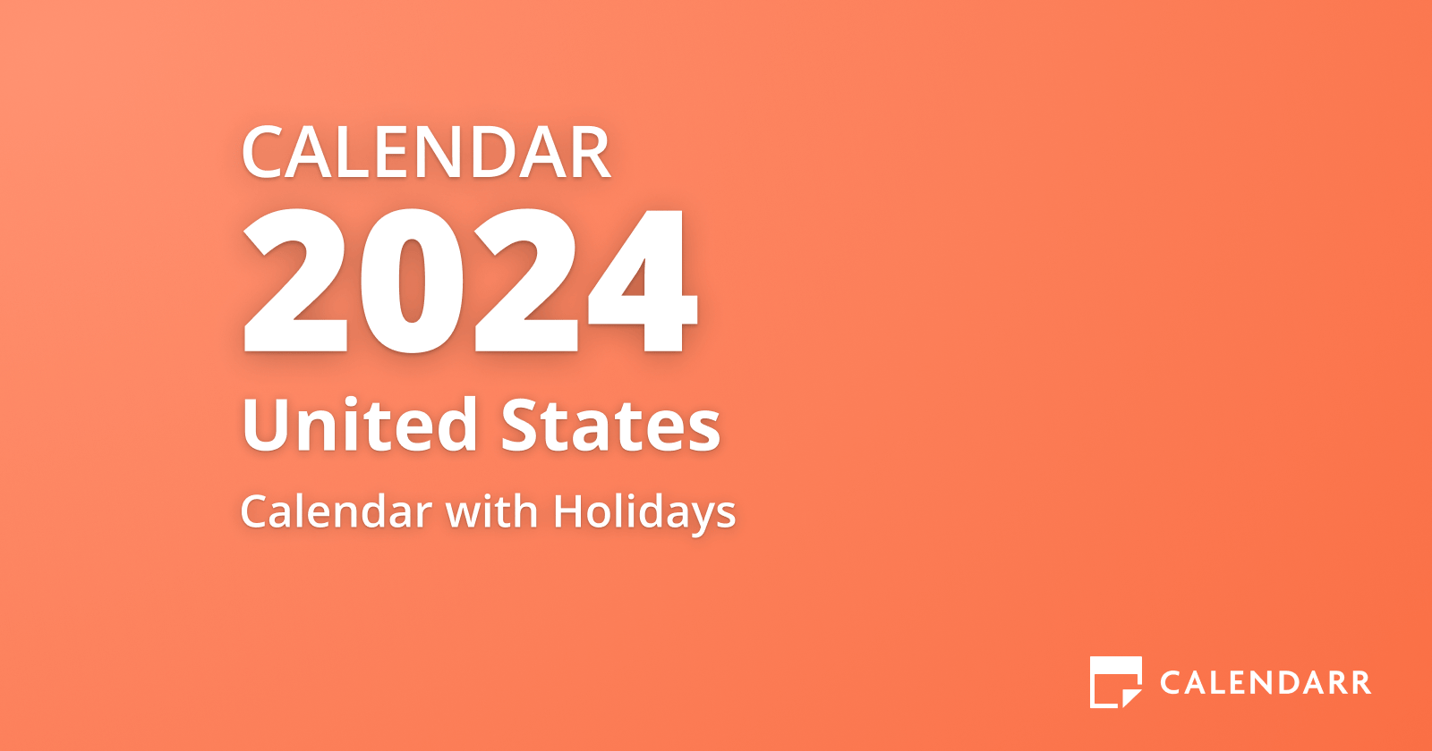April 2024 Calendar (With Holidays) Calendarr
