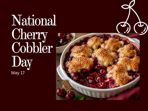National Cherry Cobbler Day
