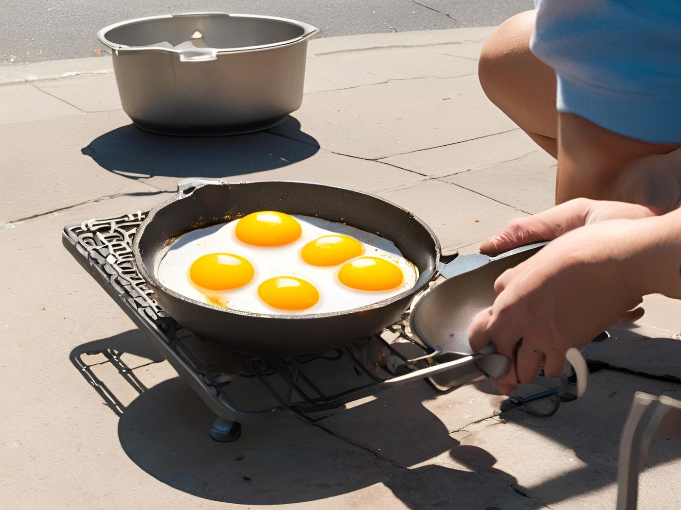 Trust Us, National Sidewalk Egg Frying Day Truly Exists July 4