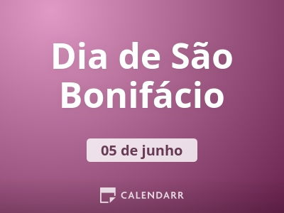Dia de São Bonifácio
