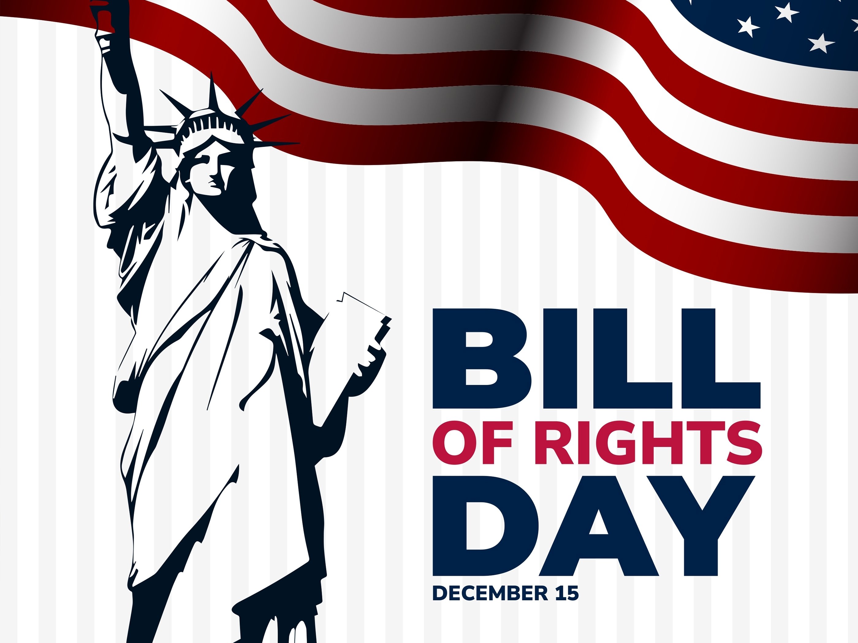 Bill of Rights Day December 15 Calendarr