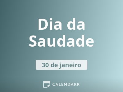 Dia da Saudade