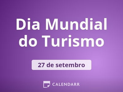 Dia Mundial do Turismo