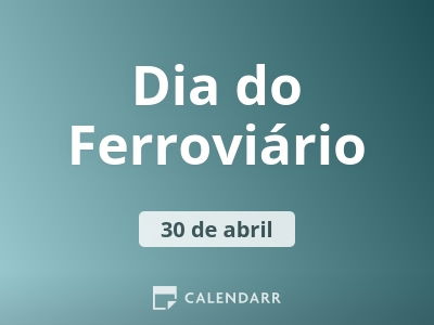 Dia do Ferroviário