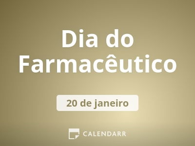Dia do Farmacêutico