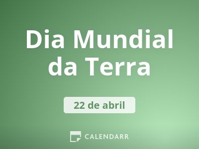 Dia Mundial da Terra