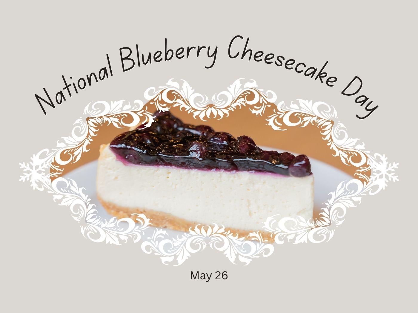 National Blueberry Cheesecake Day