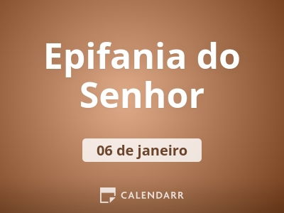 Epifania do Senhor