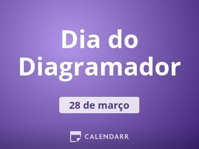 Dia do Diagramador