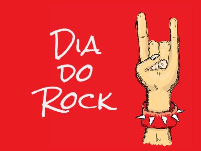 Ju _Exagerada verdadeira: Como hoje é dia Mundial do Rock vamos