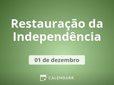 Restauração da Independência