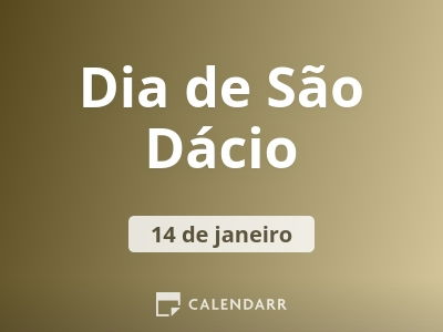 Dia de São Dácio