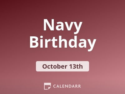 Navy Birthday