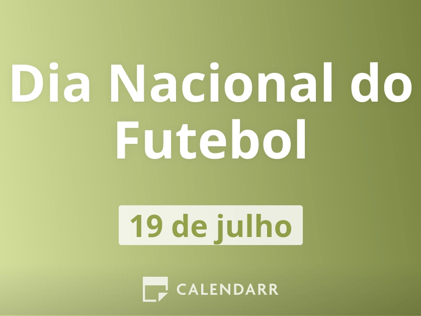 Dia Nacional do Futebol - Federação Catarinense de Futebol