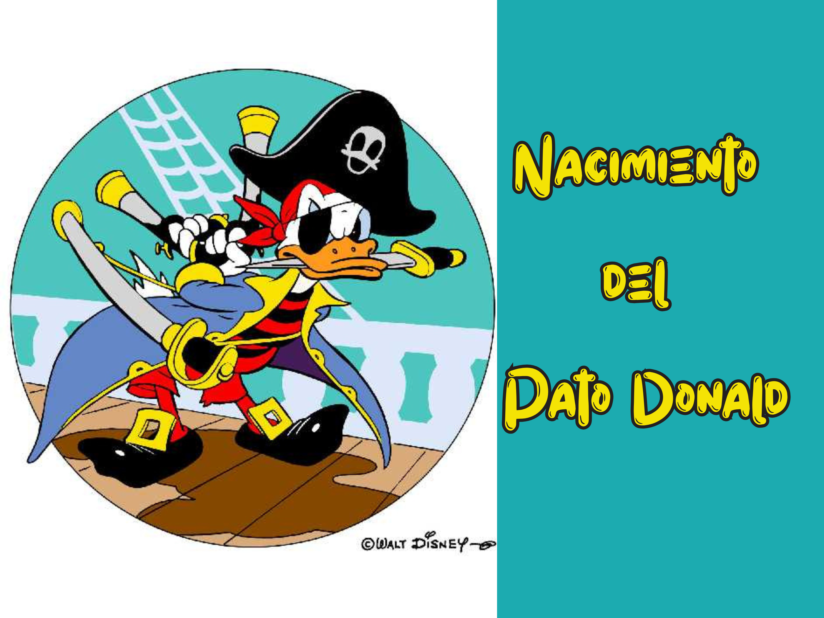 Aniversario del nacimiento del Pato Donald