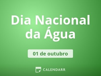 Dia Nacional da Água