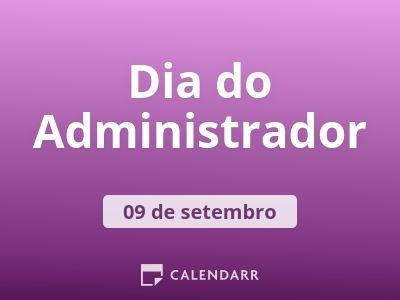 Dia do Administrador