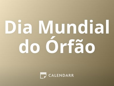 Dia Mundial do Órfão