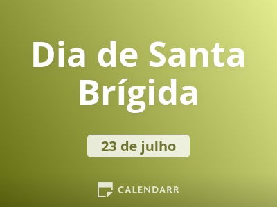 Dia de Santa Brígida