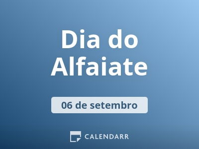 Dia do Alfaiate