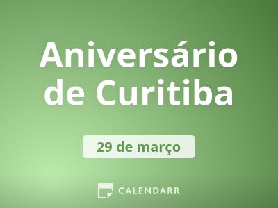 Aniversário de Curitiba