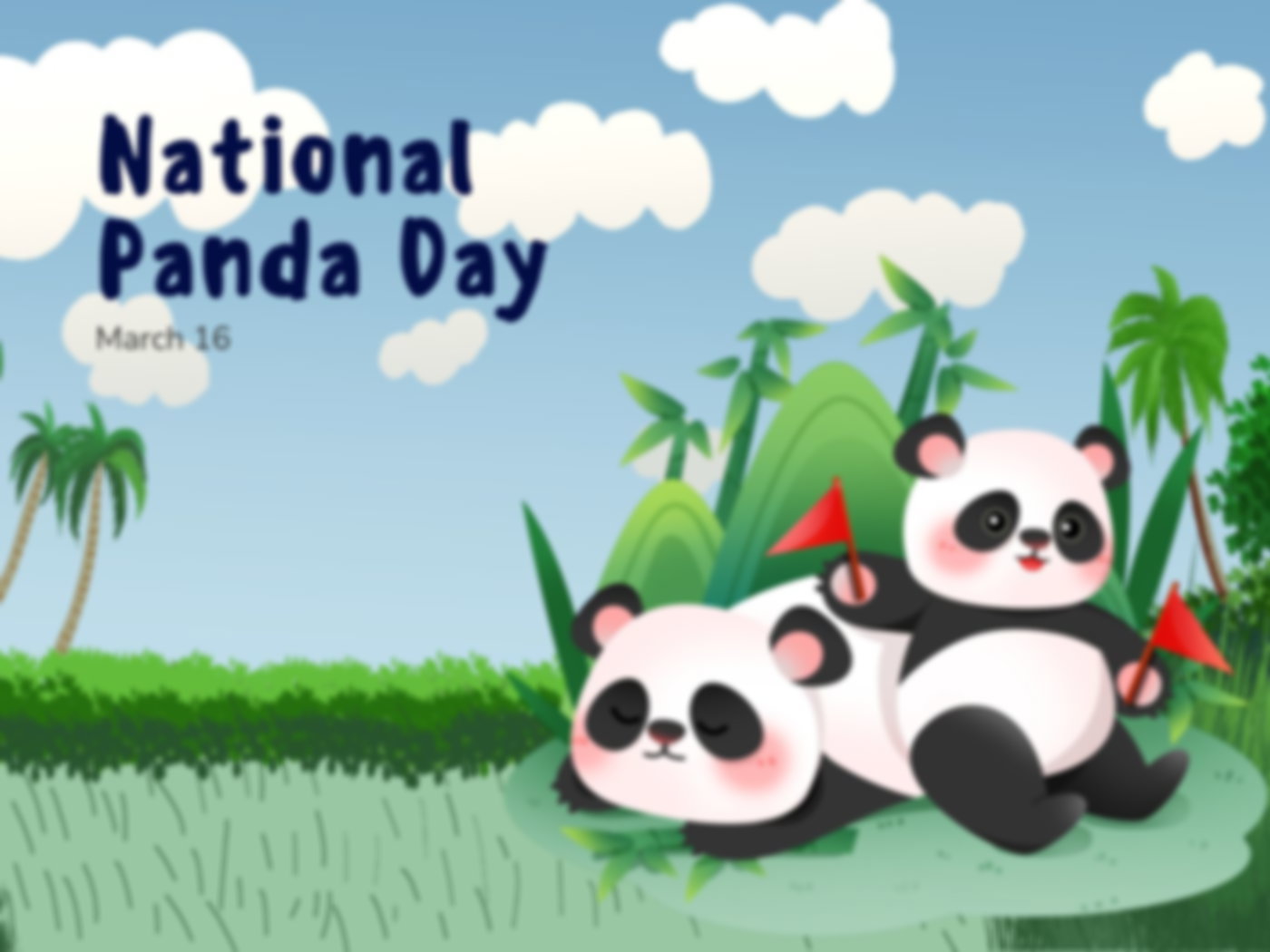 National Panda Day On March 16 Works To Protect The Adorable Species ...