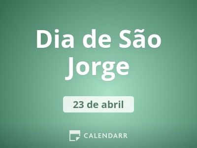 Dia de São Jorge