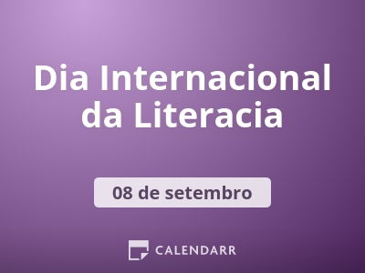 Dia Internacional da Literacia