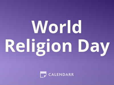 World Religion Day
