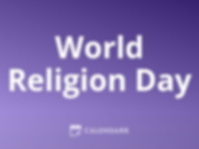 World Religion Day