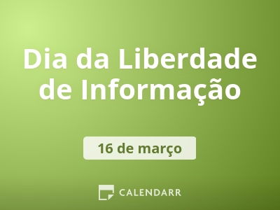 Dia da Liberdade de Informação