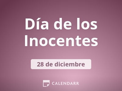 Día de los Inocentes