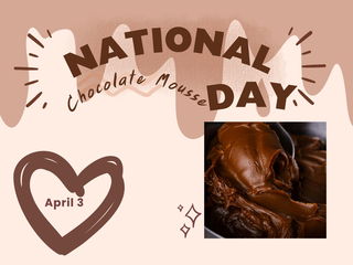National Chocolate Mousse Day