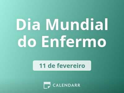 Dia Mundial do Enfermo