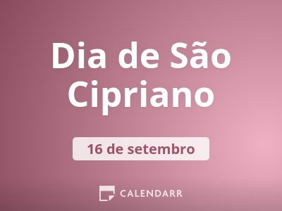Dia de São Cipriano