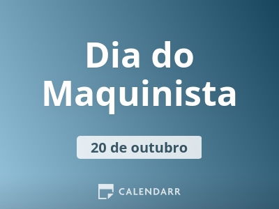 Dia do Maquinista