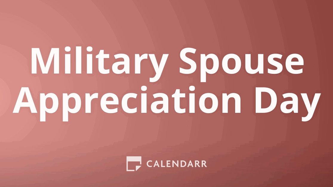 Military Spouse Appreciation Day