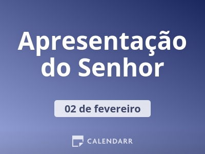 Apresentação do Senhor
