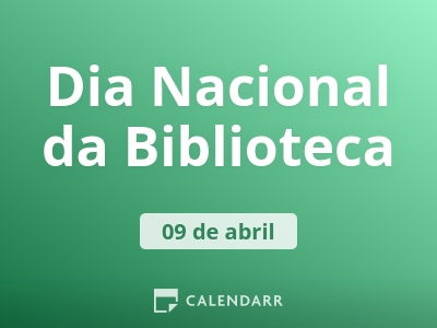 Dia Nacional da Biblioteca