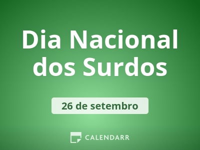 Dia Nacional dos Surdos