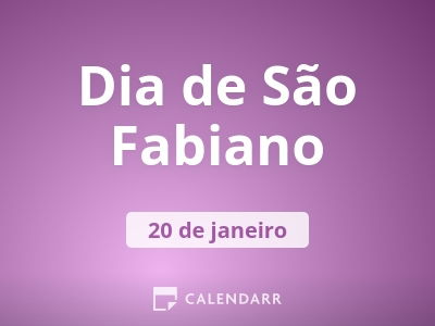 Dia de São Fabiano